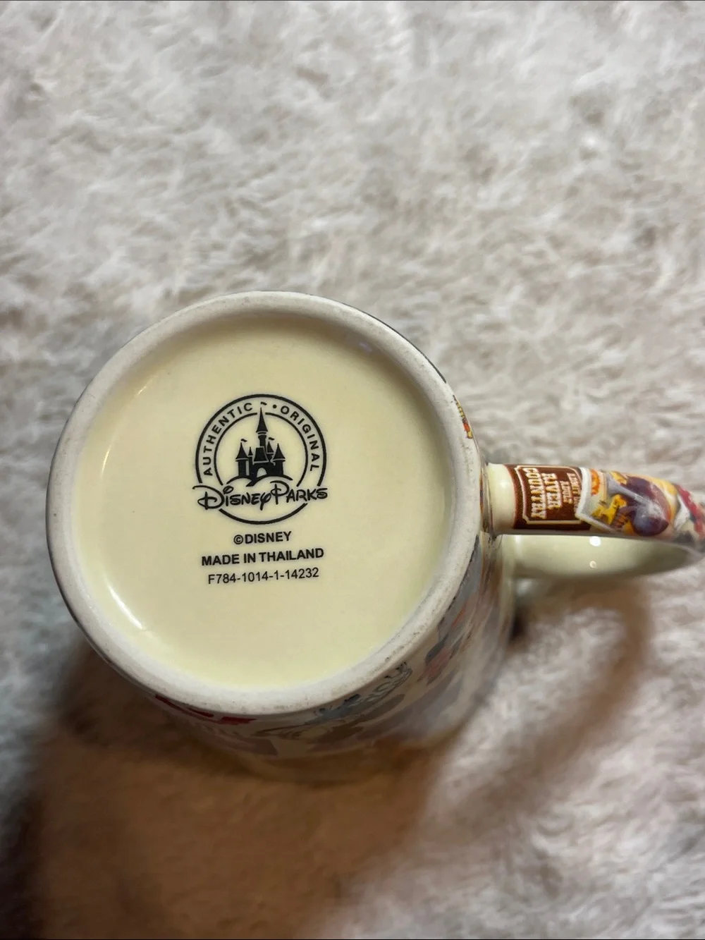 Disney World glass mug